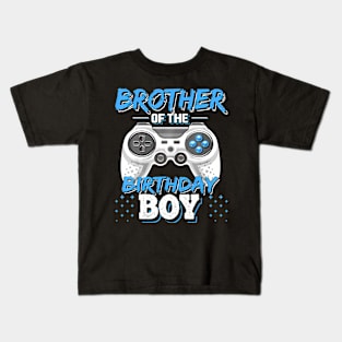 Brother of the Birthday Video Kids T-Shirt